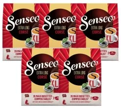 Pack 100 Dosettes Souples XL Corsé - SENSEO