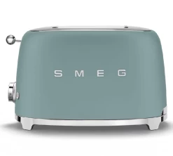 Grille-pain SMEG Vert émeraude Mat TSF01EGMEU 2 Tranches
