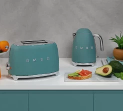 Grille-pain SMEG Vert émeraude Mat TSF01EGMEU 2 Tranches -Cafe Lux Magasin smeg5