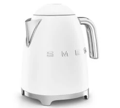 Bouilloire SMEG KLF03WHMEU Blanc Mat - 1.7L + Offre Cadeau -Cafe Lux Magasin smeg bouilloire blanche 3