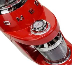 Moulin à Café SMEG Rouge CGF01RDEU Années 50 -Cafe Lux Magasin smeg broyeur rouge 4
