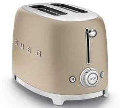 Grille-pain TSF01CHMEU 2 Tranches Or Mat - SMEG -Cafe Lux Magasin smeg grilpainormat4