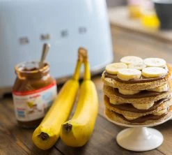 Grille-pain TSF02PBEU 4 Tranches Bleu Azur - SMEG -Cafe Lux Magasin smeg petit dejeuner