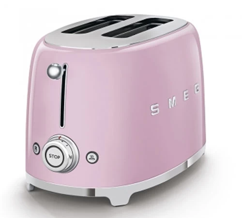 Grille-pain TSF01PKEU 2 Tranches - Rose - SMEG 2 Grille-pain TSF01PKEU 2 Tranches - Rose - SMEG – Image 2