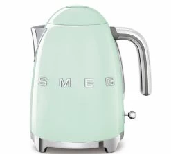 Bouilloire SMEG Vert D'eau - KLF03PGEU - 1.7L + Offre Cadeau