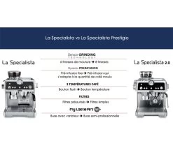 Machine Expresso Avec Broyeur DELONGHI La Specialista 2.0 Prestigio EC 9355.M -Cafe Lux Magasin specialista comparatif 1