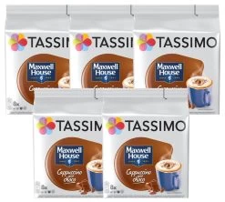 Pack 40 Dosettes Maxwell House Cappuccino Chocolat - TASSIMO