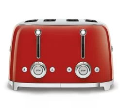 Toaster Smeg TSF03RDEU 4 Tranches Rouge 8 Toaster Smeg TSF03RDEU 4 Tranches Rouge -Cafe Lux Magasin toast4tr rg