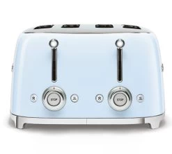Grille-pain Smeg TSF03PBEU 4 Tranches Bleu Azur -Cafe Lux Magasin toaster4tr blazur