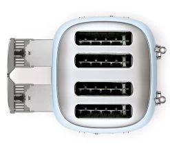 Grille-pain Smeg TSF03PBEU 4 Tranches Bleu Azur -Cafe Lux Magasin toaster4tr bleu