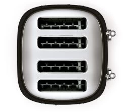 Grille-pain Smeg TSF03BLEU 4 Tranches - Noir -Cafe Lux Magasin toaster4tr noir6