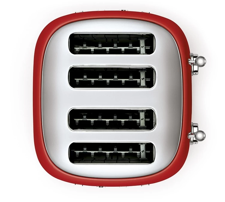 Toaster Smeg TSF03RDEU 4 Tranches Rouge 6 Toaster Smeg TSF03RDEU 4 Tranches Rouge – Image 6