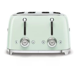 Grille-pain TSF03PGEU 4 Tranches Vert D'Eau - SMEG -Cafe Lux Magasin toaster4tr vert3