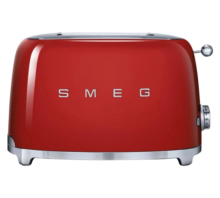 Grille-pain SMEG TSF01RDEU 2 Tranches Rouge 1 Grille-pain SMEG TSF01RDEU 2 Tranches Rouge