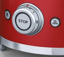 Grille-pain SMEG TSF01RDEU 2 Tranches Rouge 8 Grille-pain SMEG TSF01RDEU 2 Tranches Rouge -Cafe Lux Magasin toaster rouge zoom
