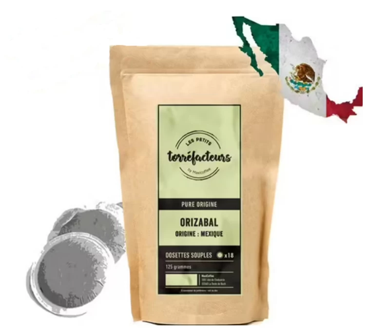 90 Dosettes Souples - Orizabal Mexique - LES PETITS TORREFACTEURS 1 90 Dosettes Souples - Orizabal Mexique - LES PETITS TORREFACTEURS