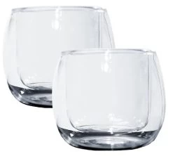 Bormioli Rocco 2 Verres Double Paroi Ametista 11cl Thermic Glass - Accademia