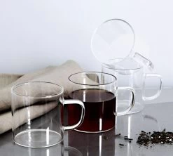 Tasses - OGO Living - Tasses Et Sous Verres - En Verre 25cl X4 -Cafe Lux Magasin verrestasse